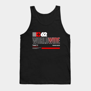 sixtwo worldwide supply co premium division Tank Top